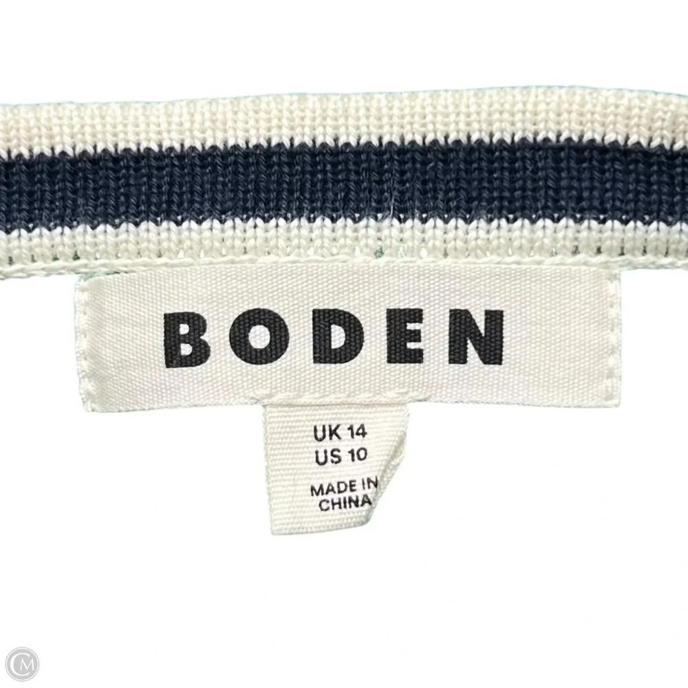 BODEN Holly Knitted Jacket Cotton Cardigan Sweater Size 10 EUC - Picture 5 of 7